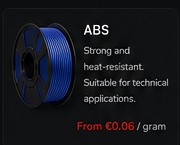 ABS 3D printing material